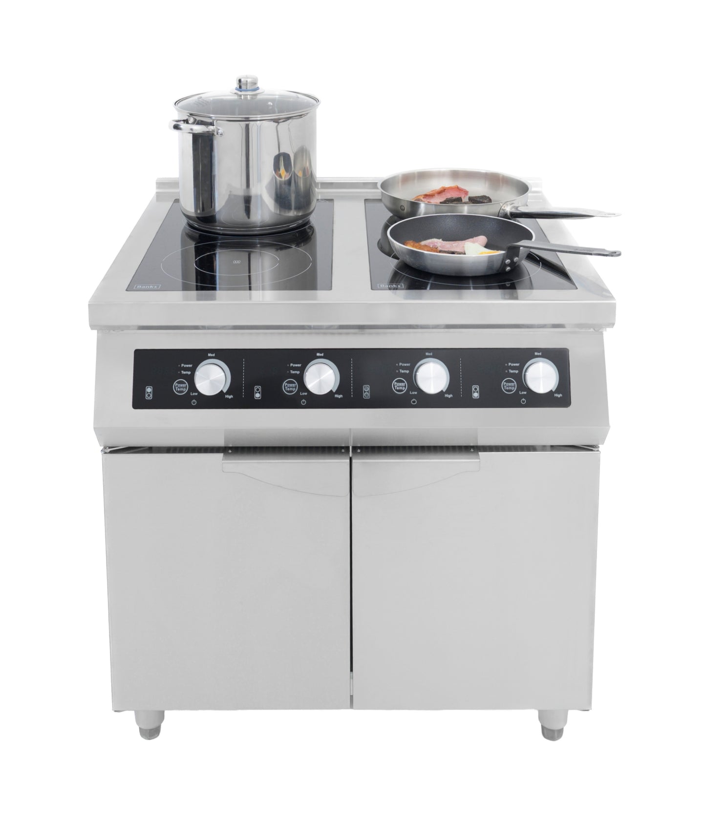 Banks D8070FS4 Freestanding 4 Burner Induction Cooker 800*700*870MM 3 PHASE