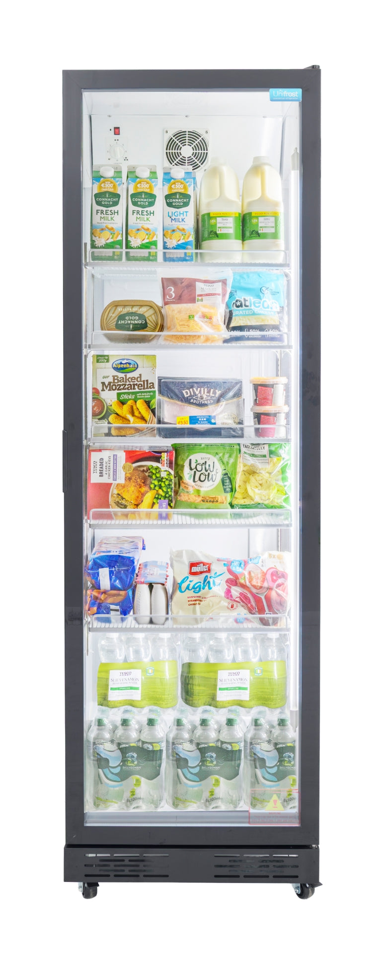 UNIFROST BC340HB SINGLE DOOR UPRIGHT BOTTLE COOLER 595*580*1950MM