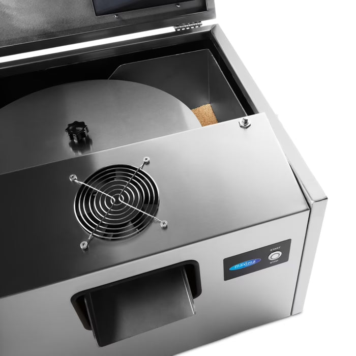 Maxima Cutlery Polisher - 3 000 Pieces/h - Tabletop Model - SKU 09380002 All Stop Trading