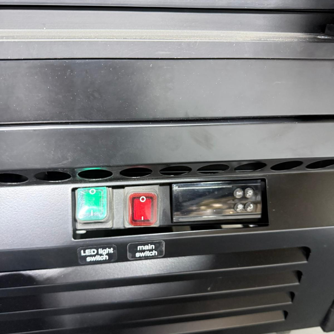 Upright Glass Door Fridge 2 Door