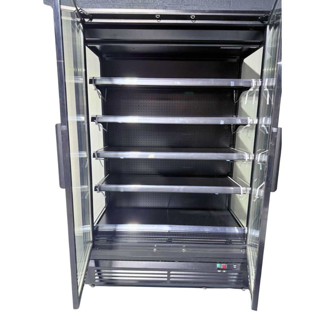 Upright Glass Door Fridge 2 Door