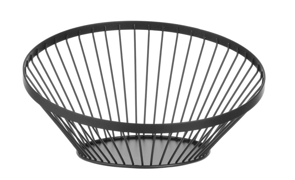 fruit_basket_angled_round_black_427088
