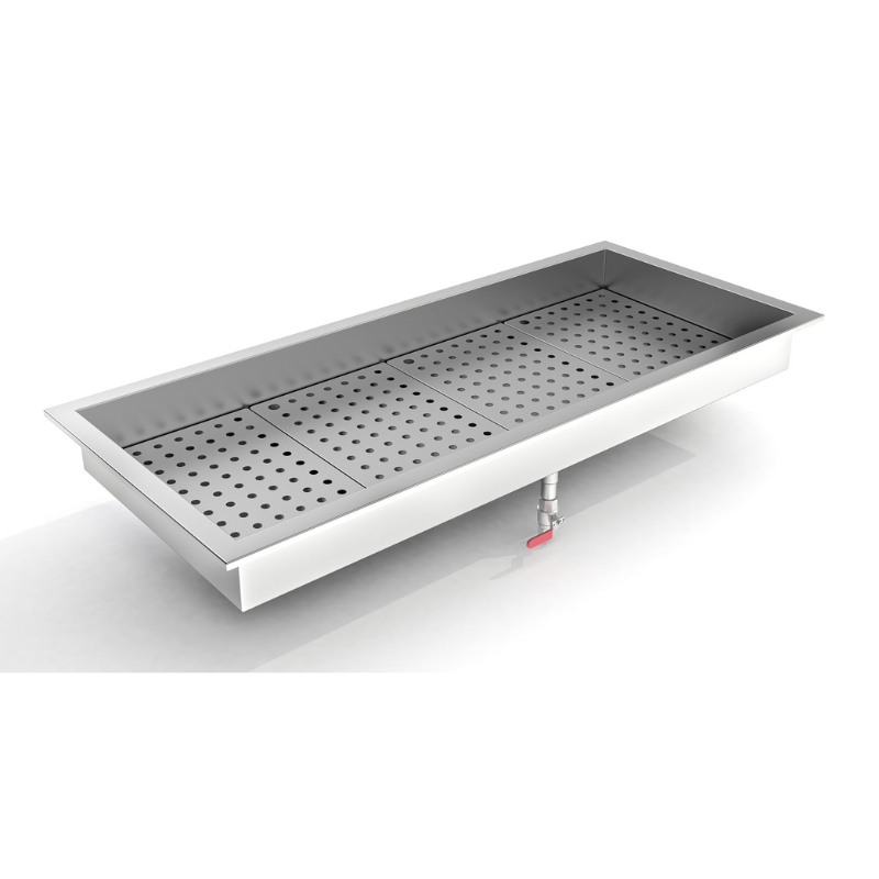 CRUSHED ICE BIN DROP-IN 4/1 GN SKU 7013.2735