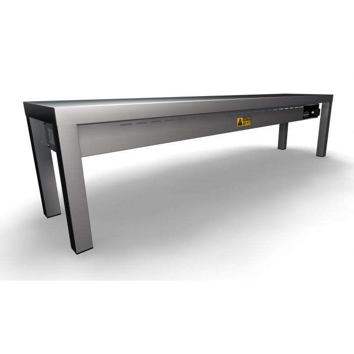 OVERSHELF CERAMIC HEATED 1 LEVEL 1400 WITH 4 HEATERS OF 250W SKU 7020.0710