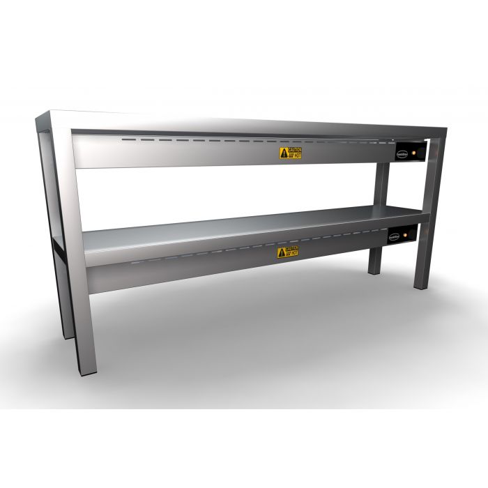 OVERSHELF CERAMIC HEATED 2 LEVELS 1400 WITH 8 HEATERS OF 250W SKU 7020.0740
