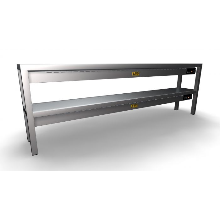 OVERSHELF CERAMIC HEATED 2 LEVELS 2000 WITH 12 HEATERS OF 250W SKU 7020.0755