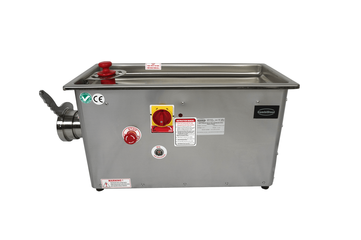 combisteel-meatgrinder-32-750kg-h-400v-with-fixed-head-sku-7073-0085