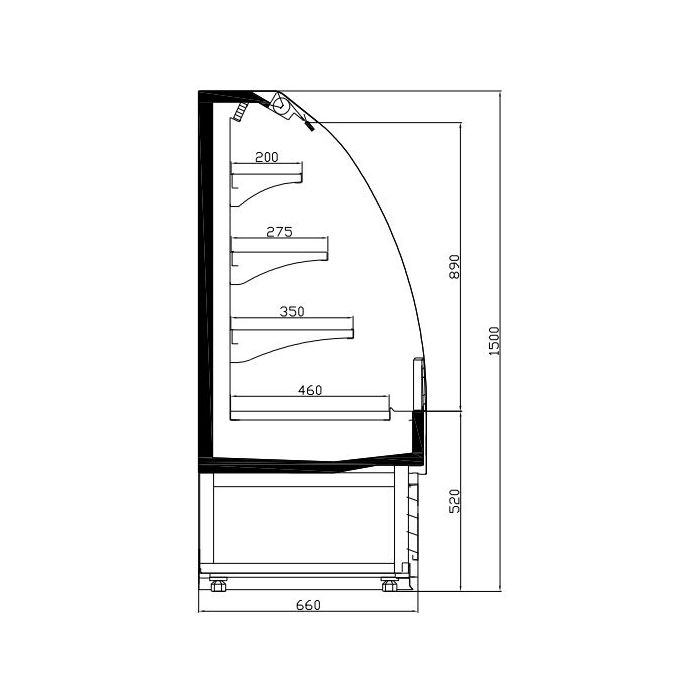 COLD DISPLAY 1.5 SKU 7080.0015 All Stop Trading