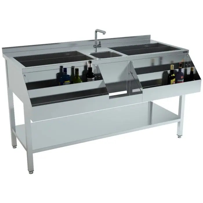 Combisteel Cocktail Bar Station 1600 - SKU 7084.0015 All Stop Trading