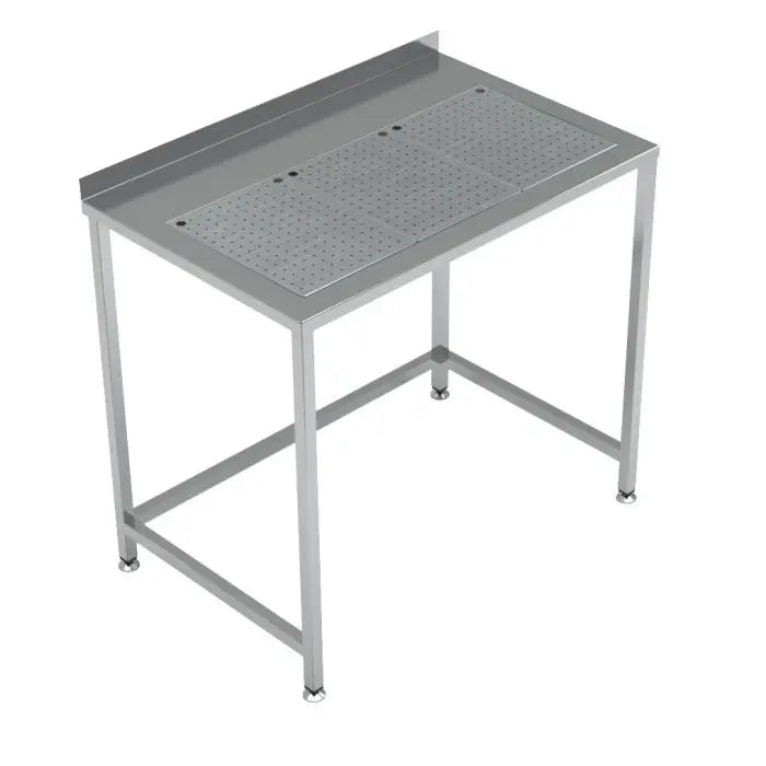 Combisteel Worktable With Integrated Drip-Tray 1000x650 - SKU 7084.0025 All Stop Trading