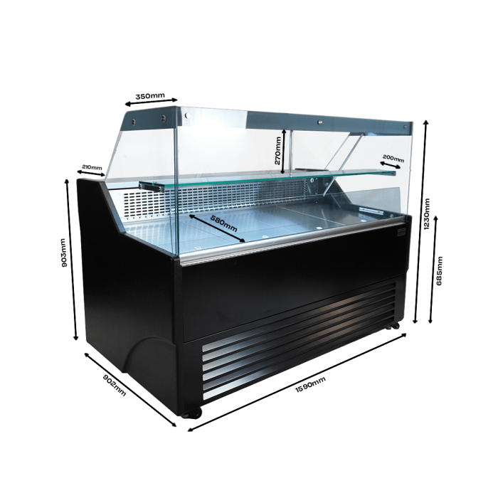 Combisteel Cold Display Wesley 1.5