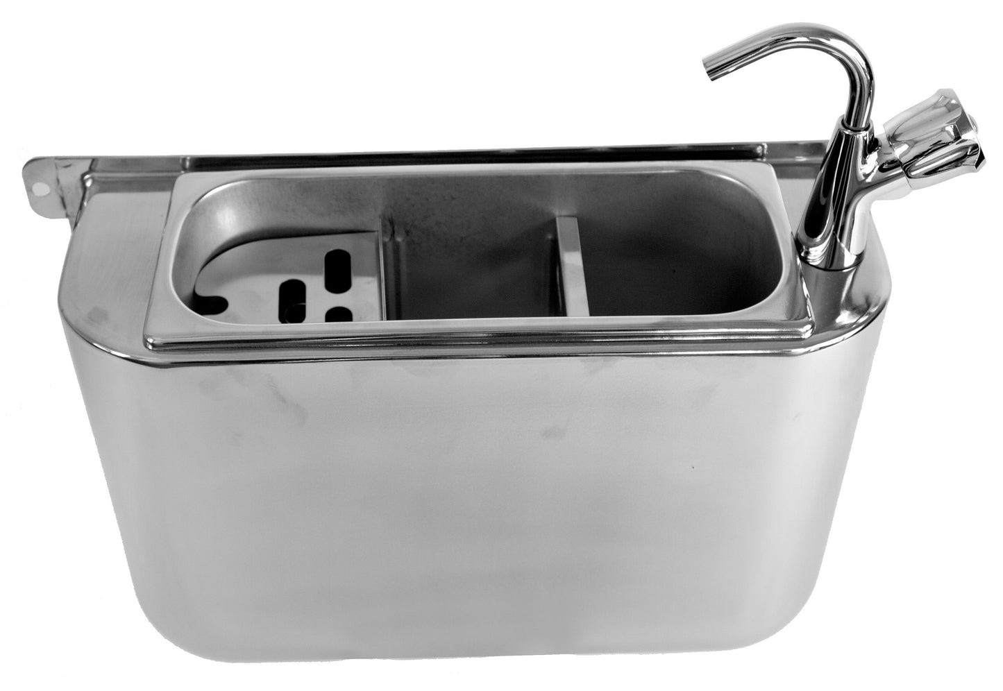 sink-for-ice-cream-scoop-with-water-tap-410x120x270-with-water-drain-hole-water-connection-and-overflow-pipe