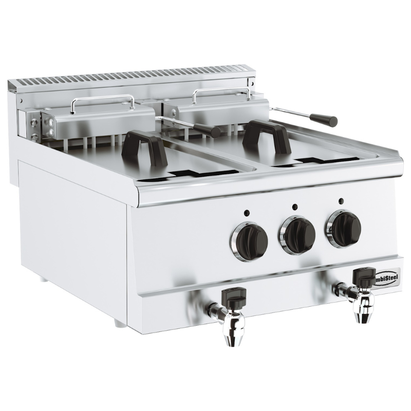 BASE 600 ELECTRIC FRYER 2X10L 230V SKU 7178.0097