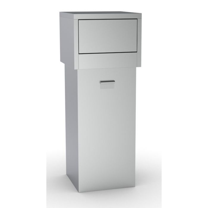 SS WASTE BIN 80L - SKU 7333.1000 All Stop Trading