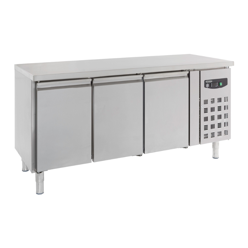 REFRIGERATED NEGATIVE COUNTER 3 DOORS SKU 7450.0083 All Stop Trading