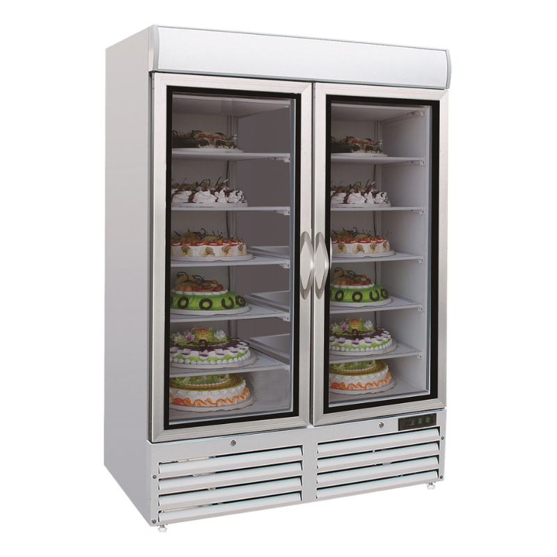 FREEZER 2 GLASS DOORS SKU: 7450.0167 All Stop Trading