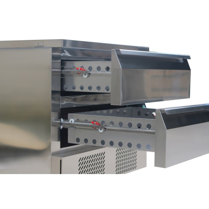 REFRIGERATED/FREEZER COUNTER 1 DRAWER 3X 1/1 GN SKU 7450.0235