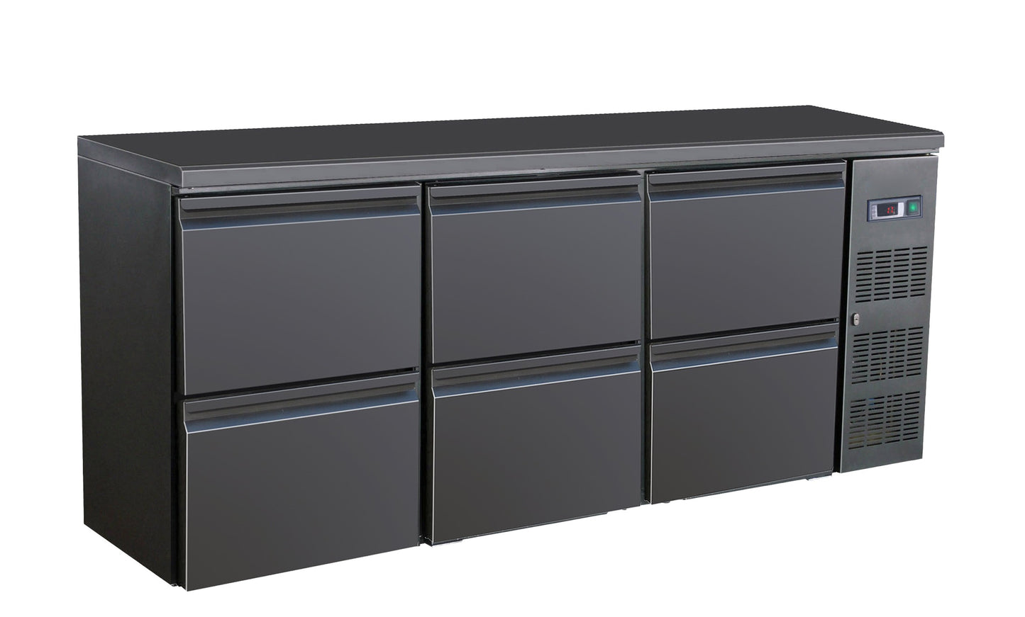 combisteel-barcooler-black-6-drawers-sku-7450-0323