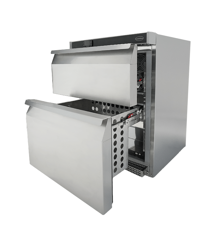 refrigerator-ss-2-drawers