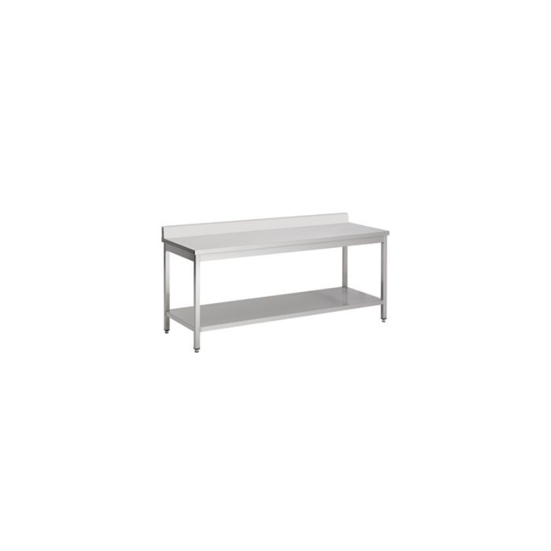 700 WORKTABLE BOTTOM SHELF UPSTAND FLAT PACKED 1200 SKU 7452.3180 All Stop Trading