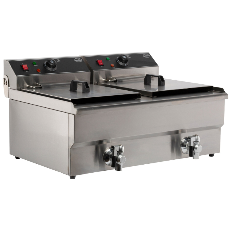 ELECTRIC COUNTER FRYER 2X10 L SKU 7455.1007 All Stop Trading