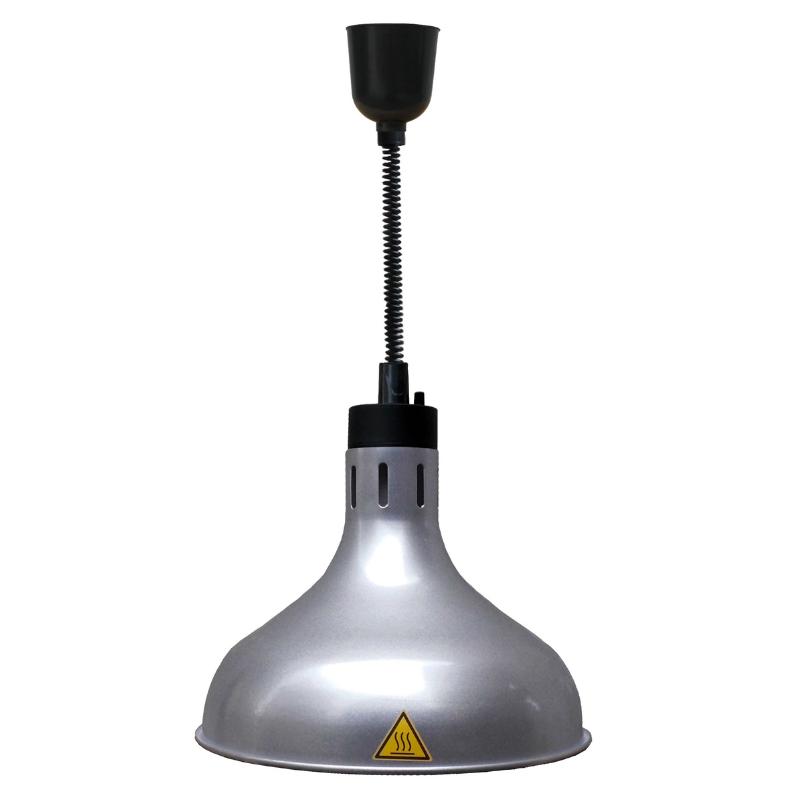 CS TELESCOPIC HEAT LAMP CHEFS HEAT-03 SILVER SKU 7455.1822