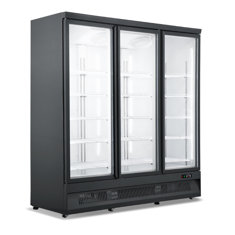 REFRIGERATOR 3 GLASS DOORS SVO-1530R SKU 7455.2905