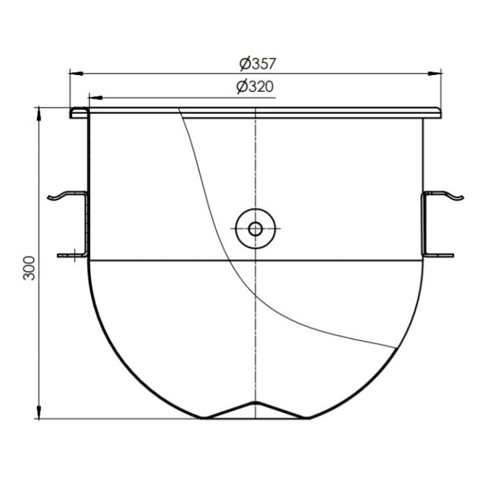 BOWL FOR 7455.0105 - SKU 7455.0122 All Stop Trading