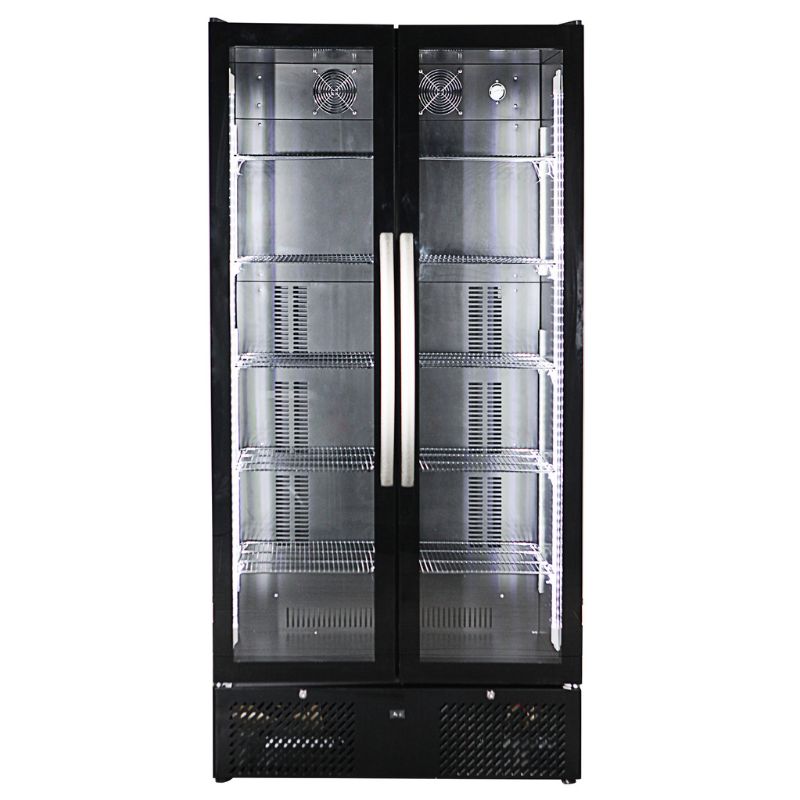 BACKBAR COOLER HIGH BDK-458 FULL GLASS DOORS SKU 7455.1353