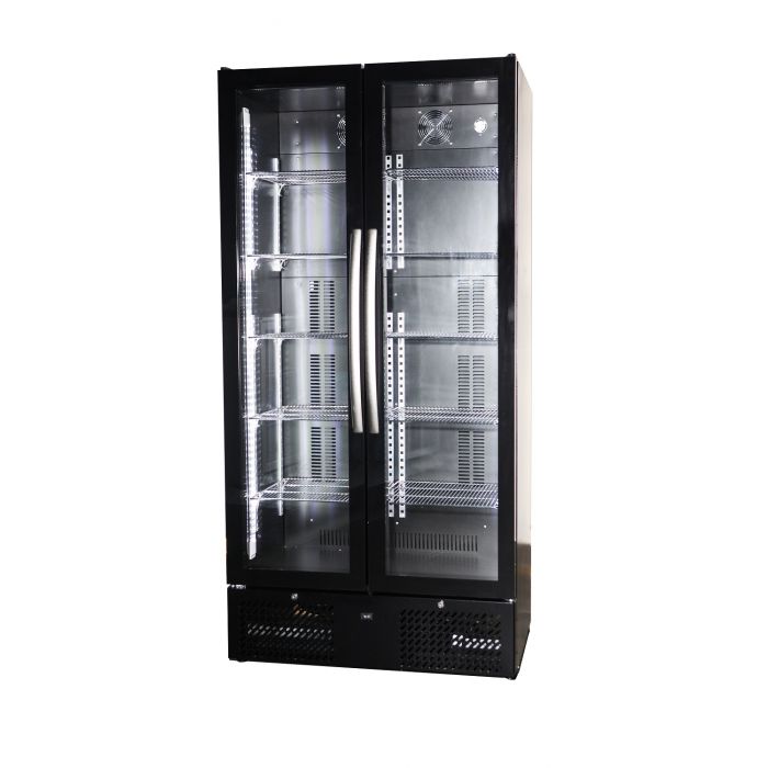 BACKBAR COOLER HIGH BDK-458 FULL GLASS DOORS SKU 7455.1353