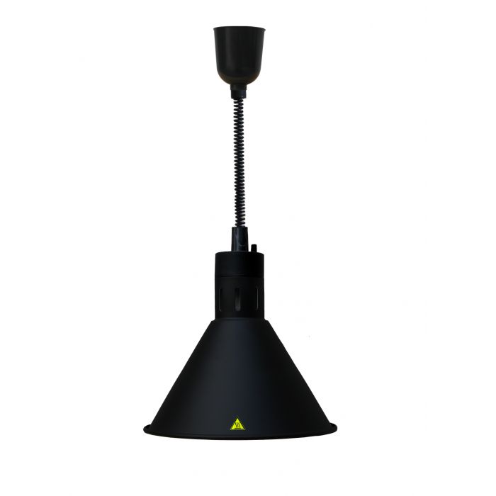 CS TELESCOPIC HEAT LAMP CHEFS HEAT-02 BLACK - SKU 7455.1810 All Stop Trading