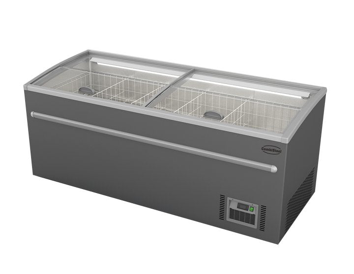 supermarket-chest-freezer-grey-2100-automatic-defrost