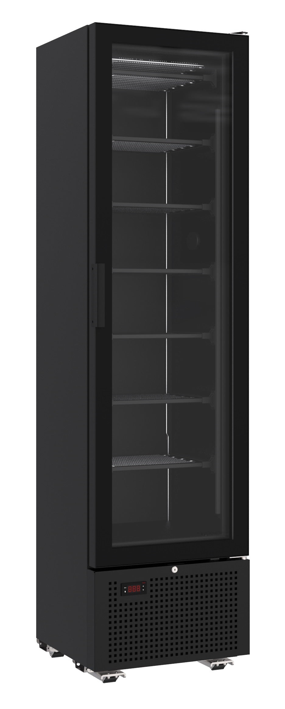 freezer-1-glass-door-black-221l