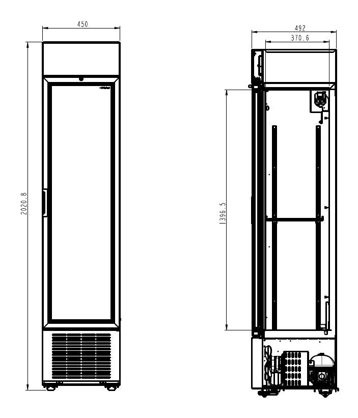 refrigerator-1-glass-door-black-232l