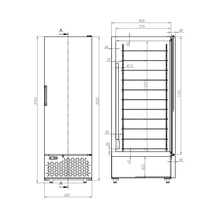ICECREAM STORAGE FREEZER SKU 7472.0120