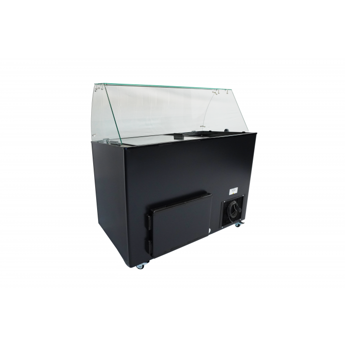 ICE CREAM DISPLAY JAVA BLACK 8x5 LTR - SKU 7472.0129 All Stop Trading