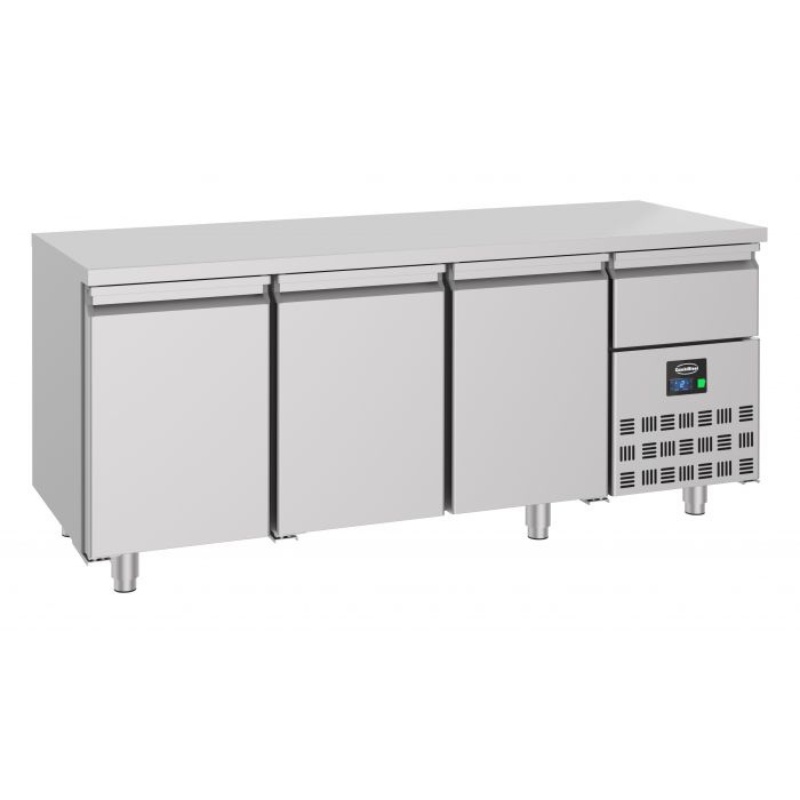 700 REFRIGERATED COUNTER 3 DOORS SKU 7489.5165 All Stop Trading
