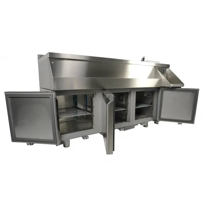 Combisteel Refrigerated Counter 3 Doors With Cocktail Bar Station - SKU 7489.6005 All Stop Trading