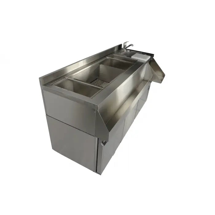 Combisteel Refrigerated Counter 3 Doors With Cocktail Bar Station - SKU 7489.6005 All Stop Trading