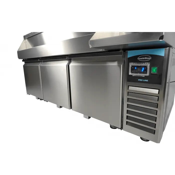 Combisteel Refrigerated Counter 3 Doors With Cocktail Bar Station - SKU 7489.6005 All Stop Trading