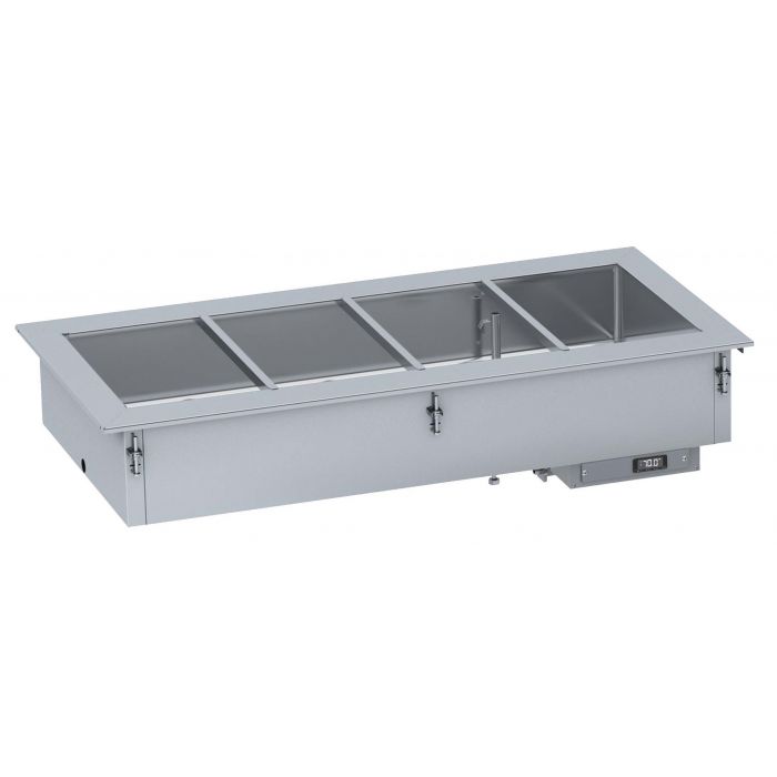DROP-IN BAIN-MARIE UNIT 2/1 - AUTOMATIC WATER FILLING SKU 7495.0285