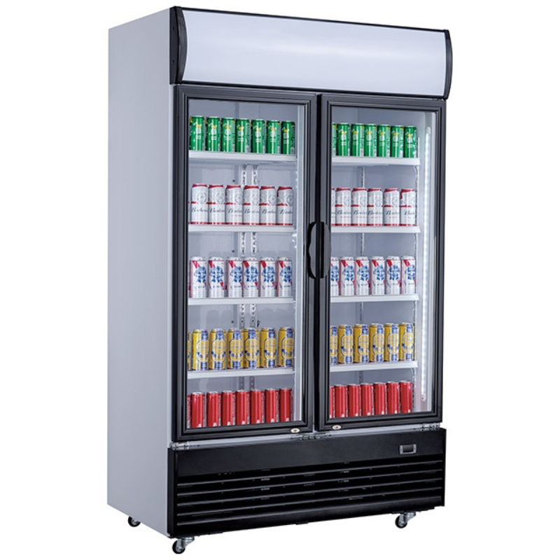 REFRIGERATOR 2 GLASS DOORS 1000L SKU 7527.0105 All Stop Trading
