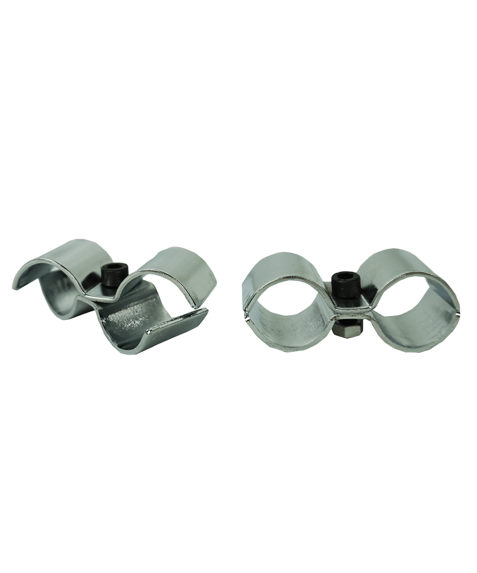 set-of-2-pole-clamps-chrome-for-7530.0005-0010-0015-0020