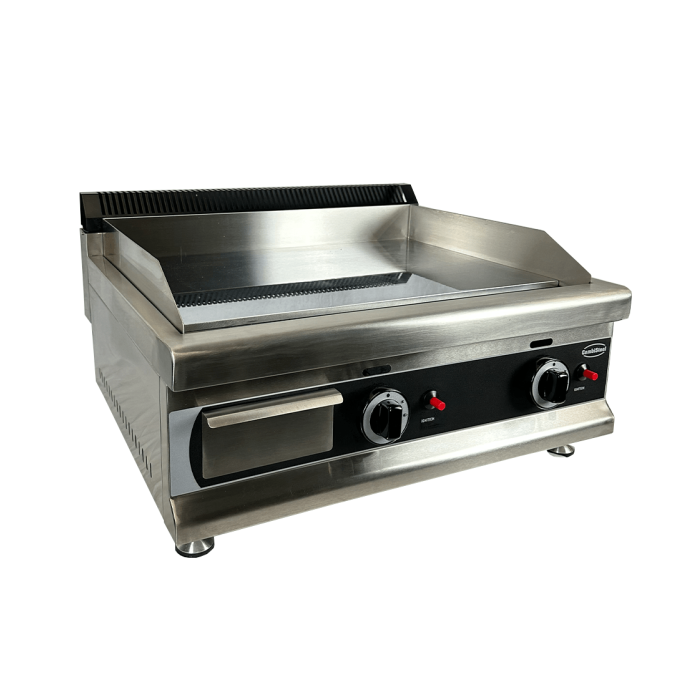 Combisteel Gas Fry Top Chrome 650
