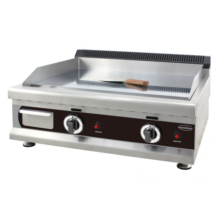 Combisteel Gas Fry Top Chrome 800 - SKU 7539.0020 All Stop Trading
