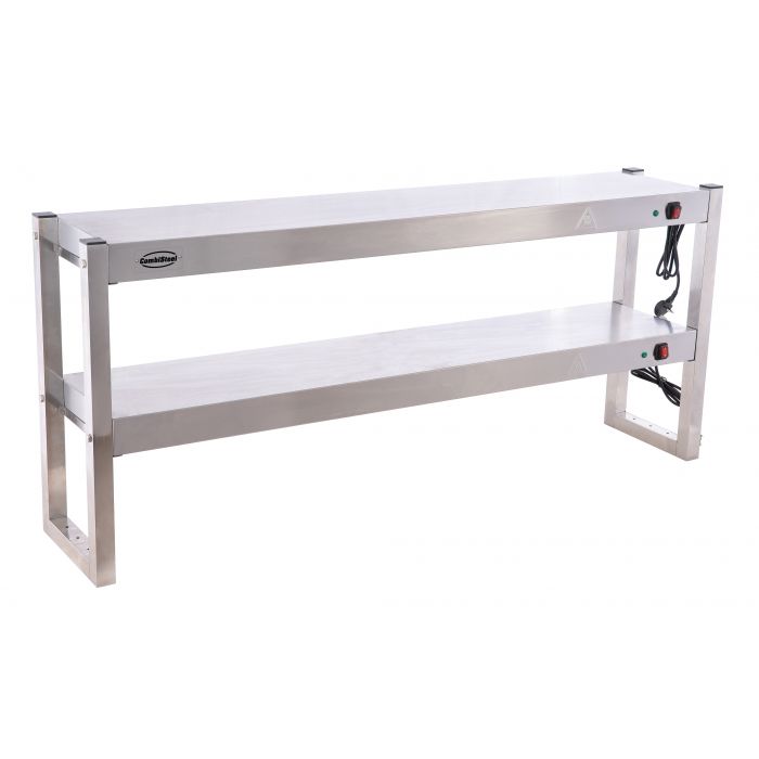Combisteel Overshelf Halogen Heated 2 Levels 1500 Flat Packed - SKU 7539.0055 All Stop Trading