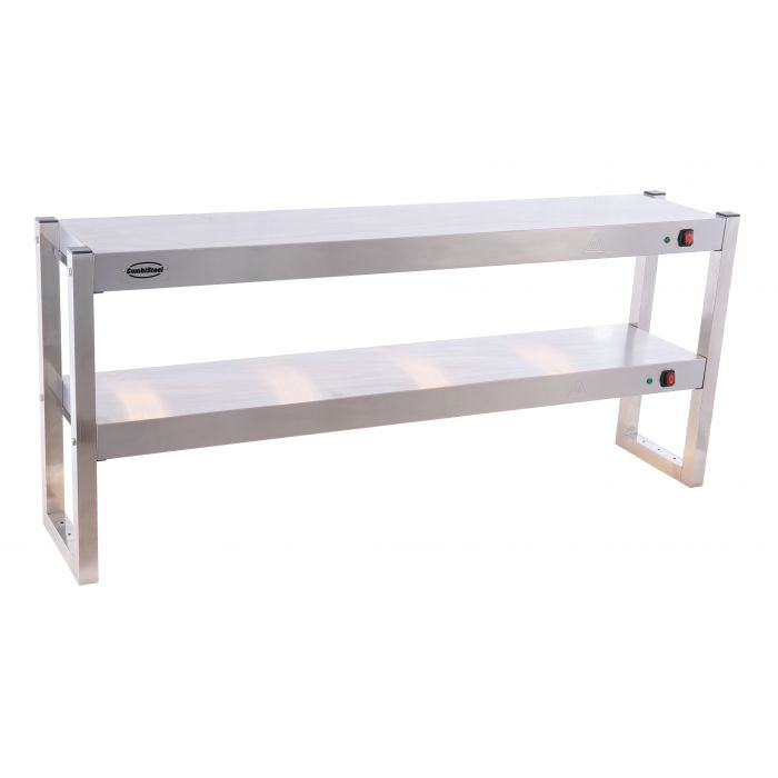 Combisteel Overshelf Halogen Heated 2 Levels 1500 Flat Packed - SKU 7539.0055 All Stop Trading