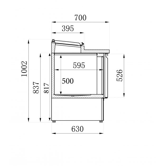 SALADETTE 3 DOORS SKU 7950.0100 All Stop Trading