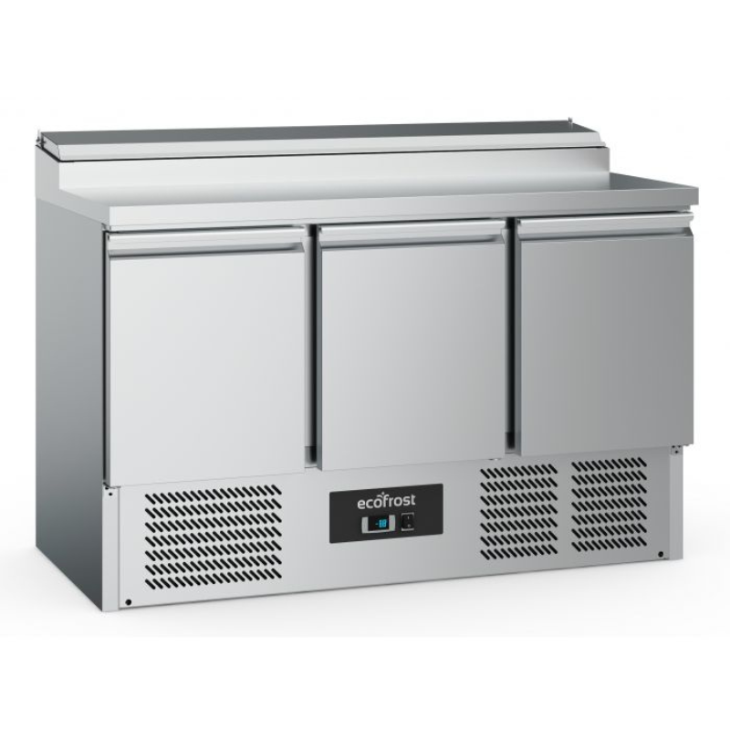 Combisteel - Ecofrost - Saladette 3 Doors 8x1/6GN Container - SKU 7950.5060 All Stop Trading