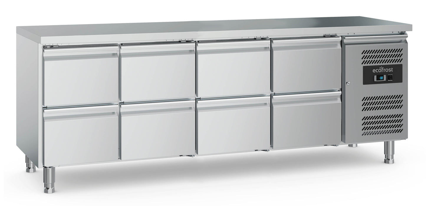 700-refrigerated-counter-8-drawers--with-adjustable-feet